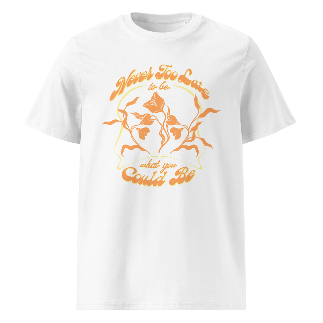 Never Too Late Tee (Orange)