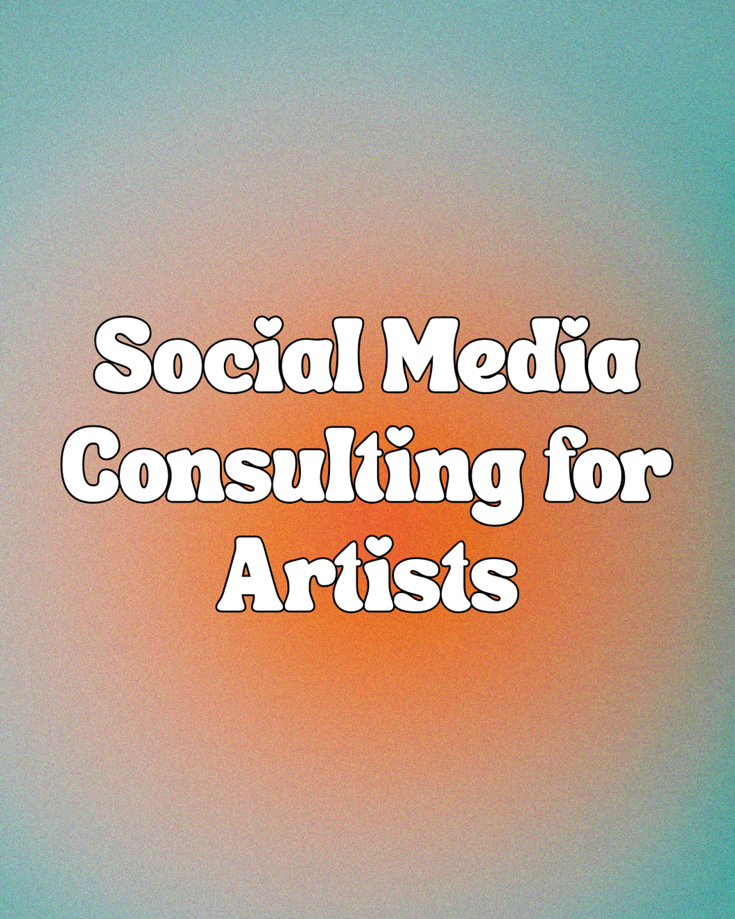 Social Media Consulting for Artists