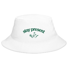 Load image into Gallery viewer, Stay Present Bucket Hat (Green)
