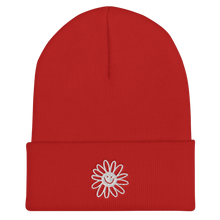 Load image into Gallery viewer, Smiley Flower Beanie
